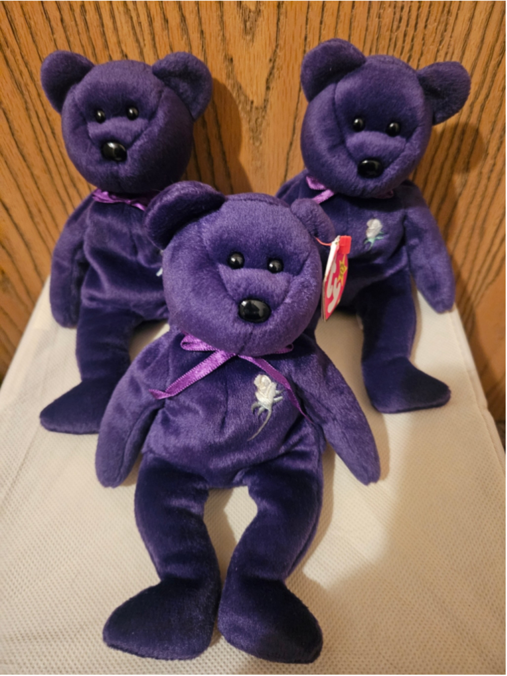 Ty Princess Diana Beanie Baby set of 3